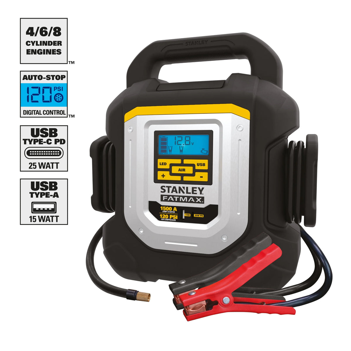 Stanley J15CF 1500 Amp Jump Starter