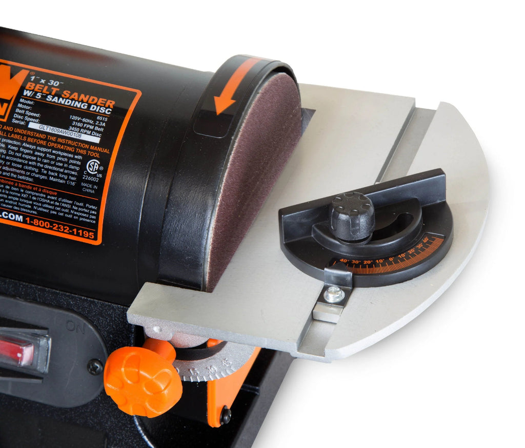 WEN Products 2.3-Amp 1 x 30-Inch Belt Sander with 5-Inch Sanding Disc�� 6515T