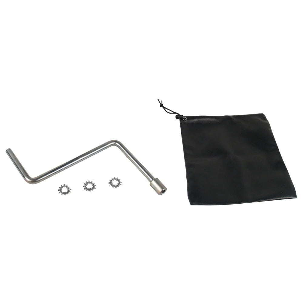 Quick Products JQ-3000-7P Power A-Frame Electric Tongue Jack with 7-Way Plug - 3,250 lbs. Lift Capacity