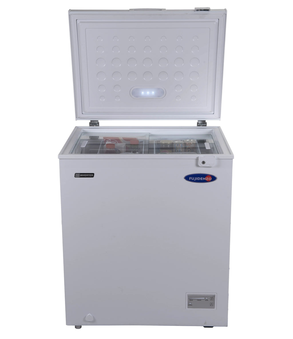 5 Cu. Ft. Chest Freezer Inverter with Practical Storage