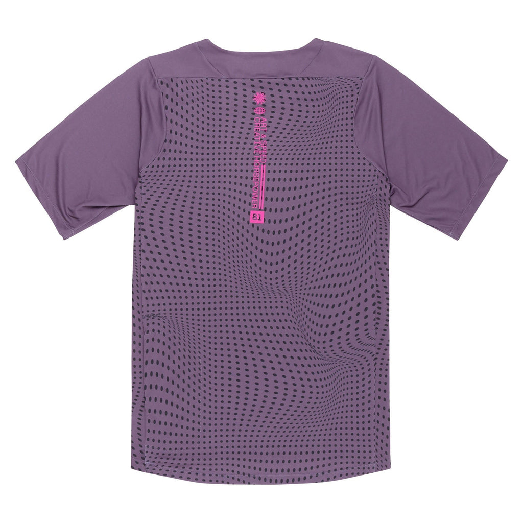 Skyline Short Sleeve Jersey Radioscape Deep Purp