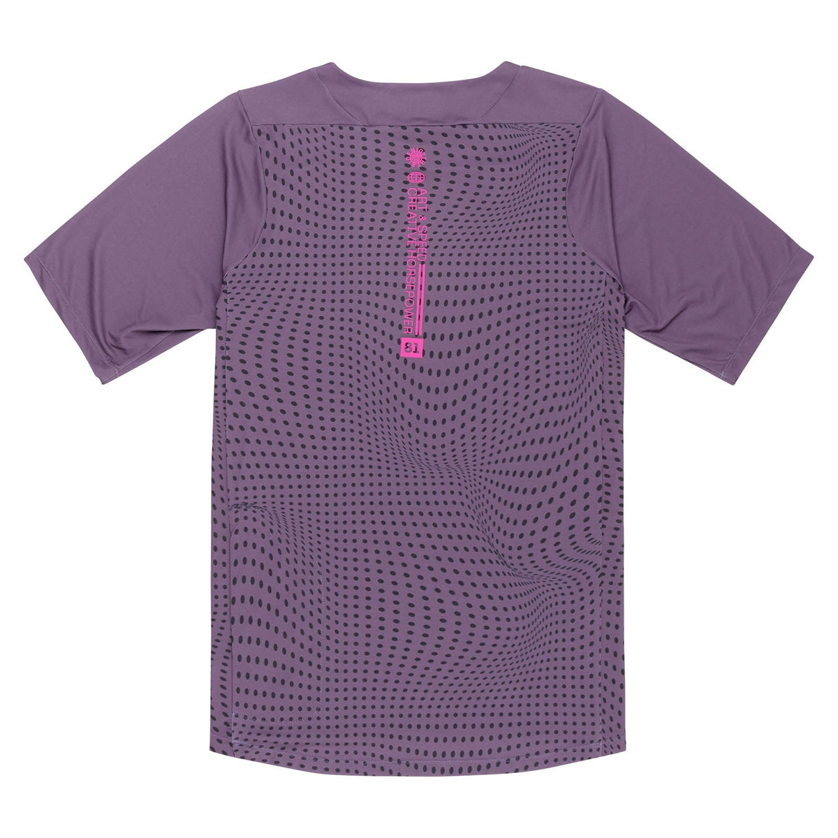 Skyline Short Sleeve Jersey Radioscape Deep Purp