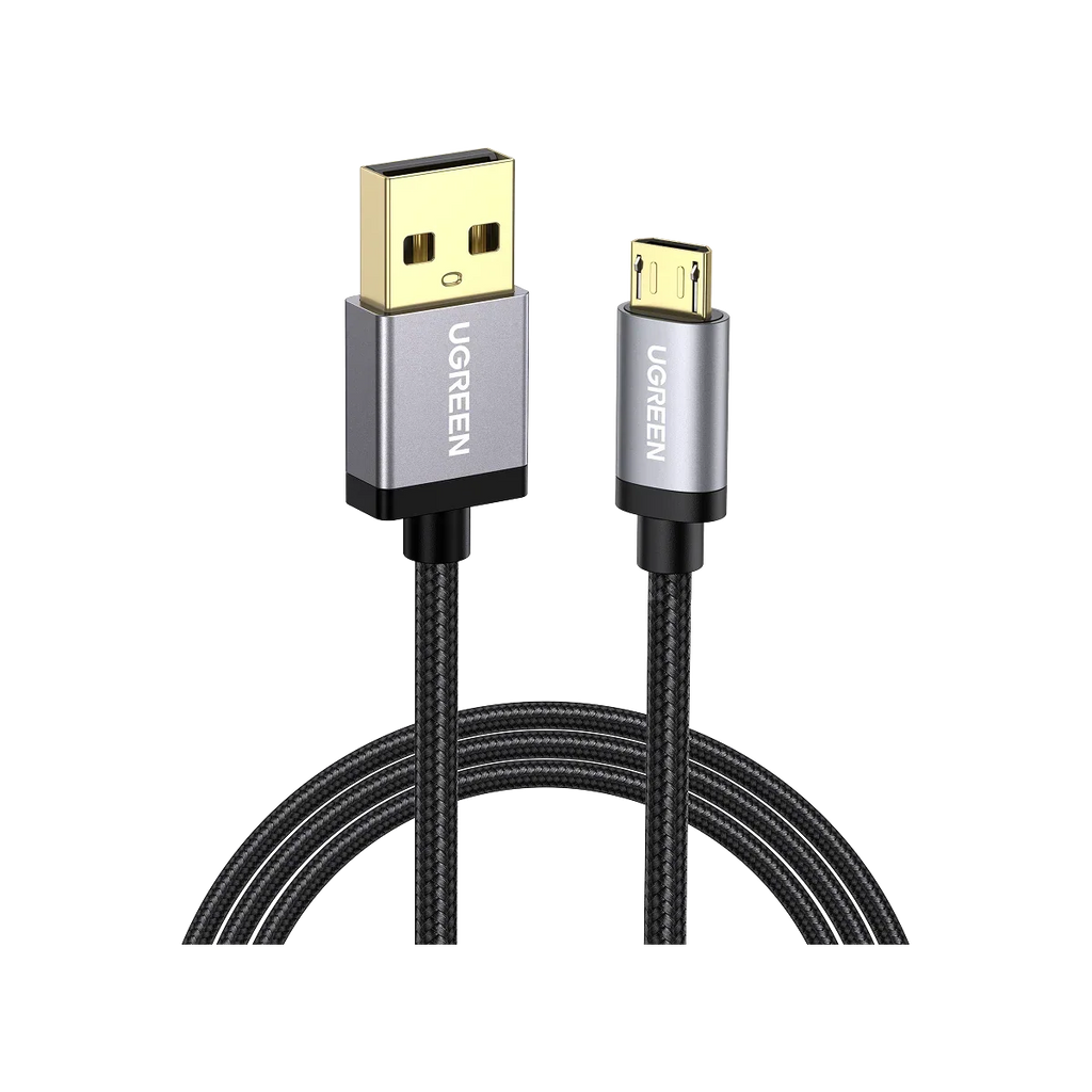 UGREEN Micro USB to USB 2.0 Nylon Braided Charger Cable