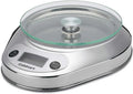 Cuisinart KML-KO3B Precision Chef Bowl Electronic Kitchen Scale, Silver, 2.5 x 7.4 x 9.25