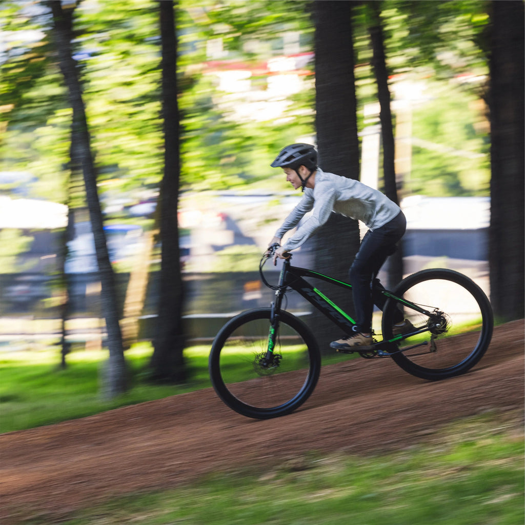 Hyper Bicycles 29 36V Electric Mountain Bike for Adults, Pedal-Assist, 250W E-Bike Motor, Black