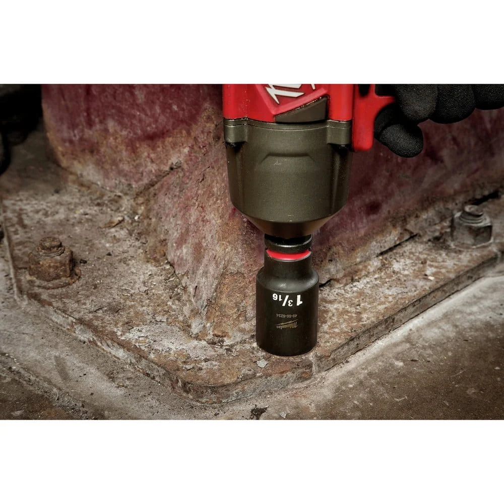 Milwaukee 49-66-7016 29-Piece SHOCKWAVE Impact Duty 1/2 in. Drive SAE and Metric Deep 6 Point Socket Set