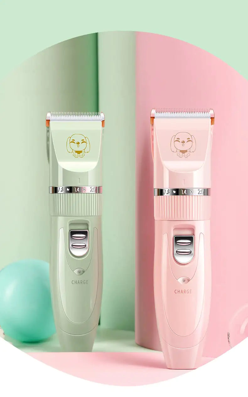 Pet Wireless Charging Grooming Hair Trimmer Set