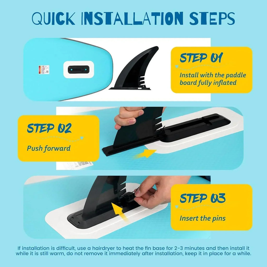 FunWater Inflatable Stand Up Paddle Board Premium SUP Paddle Accessories EVA Deck