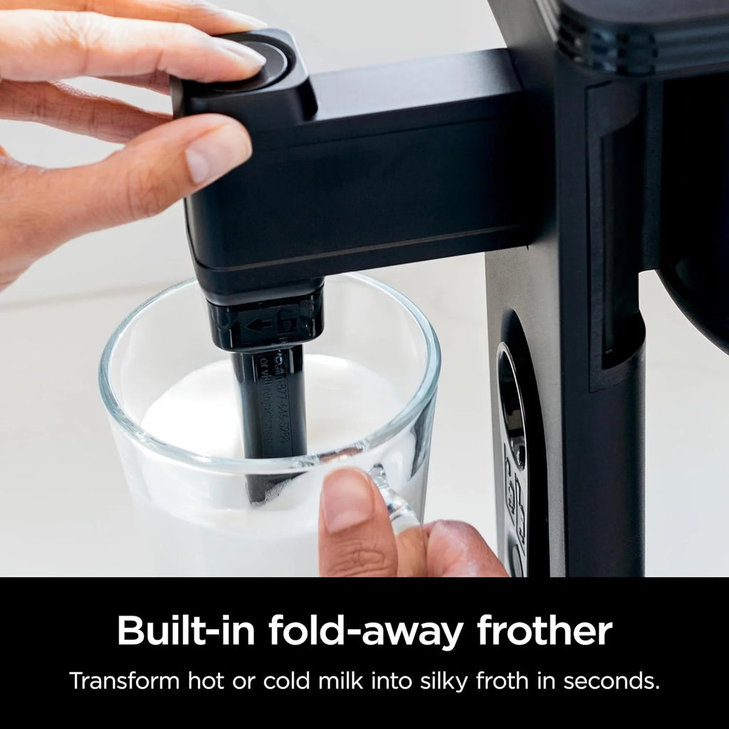 Extra Large Hot and Iced Coffee Maker with Fast Cold Brew, 4 Brewing Methods, 8 Sizes (Small to Travel), Single-Cup Coffee Maker, 12-Cup Capacity