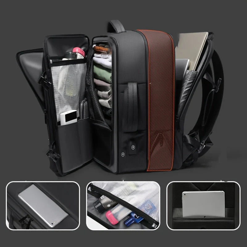 Large Capacity 17.3 Laptop Waterproof Fashion Backpack