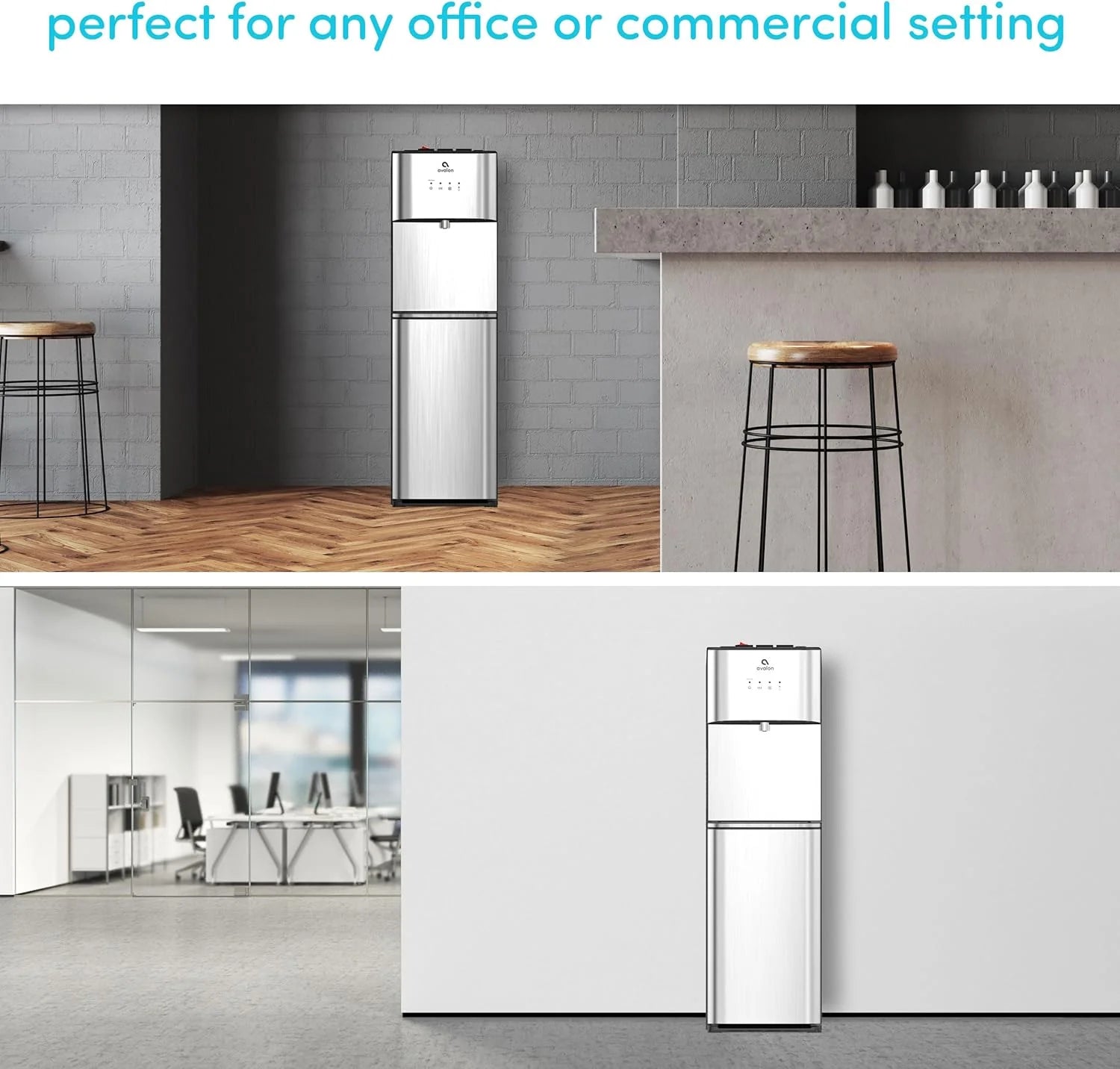 Avalon Self Cleaning Bottleless Water Cooler Water Dispenser 3 Temperature Settings