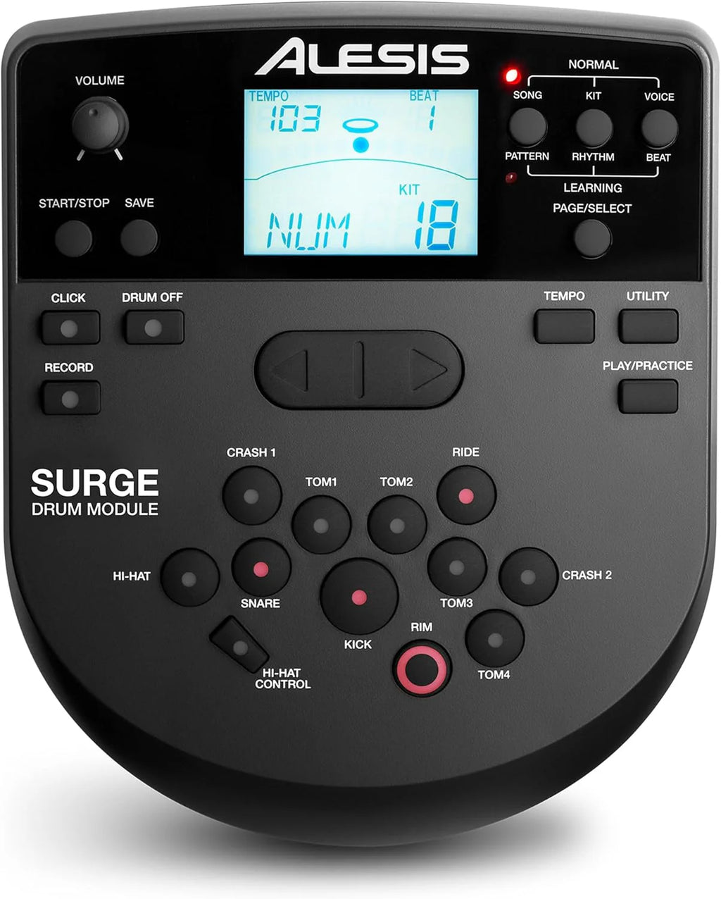 Alesis Drums Command Mesh SE Kit-Electric Drum Set USB MIDI Connection 600 Drum Sound