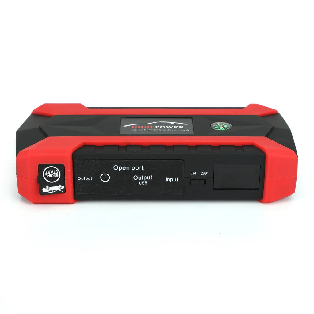 Motor Genic 89800mAh 12V Car Jump Starter 4USB Multifunction Emergency Battery Power Bank
