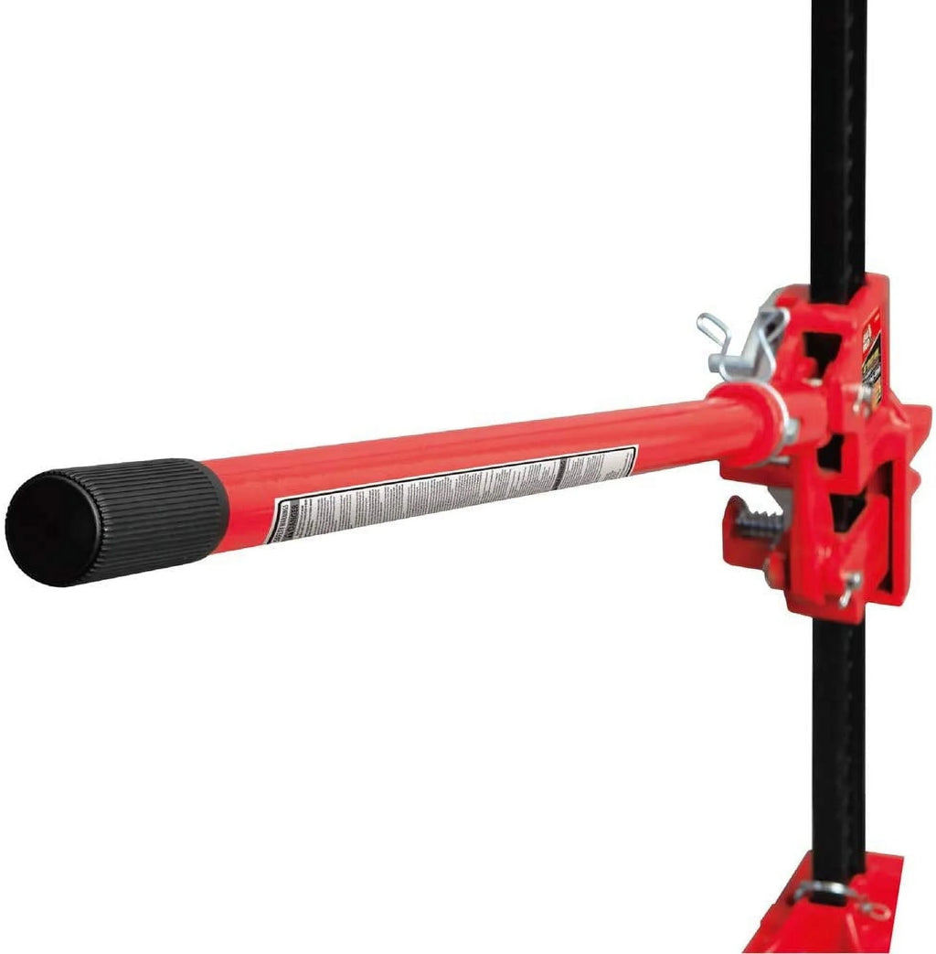 Torin DTRA8335 33 Ratcheting Off Road Utility Farm Jack, 3 Ton (6,000 lb) Capacity, Black