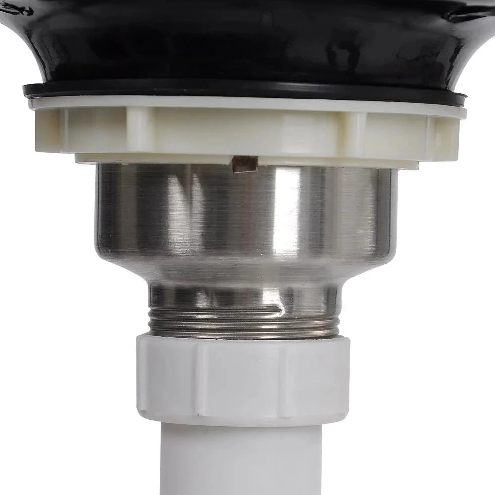 Shampoo Bowl Hair Sink with Gel Neck Rest Hair Trap CUPC Vacuum Breaker Barber Salon Spa Mounting Ability for Home Barbershop