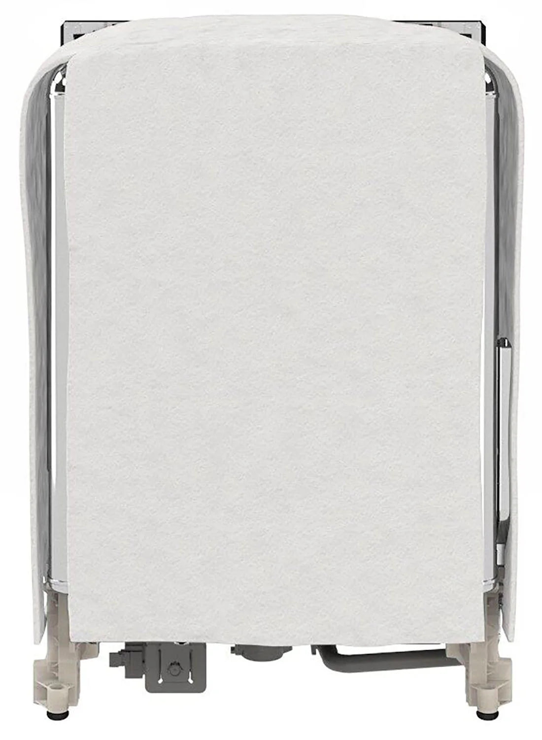 Whirlpool - 24 Top Control Built-In Dishwasher with Stainless Steel Tub, Large Capacity with Tall Top Rack, 50 dBA - White