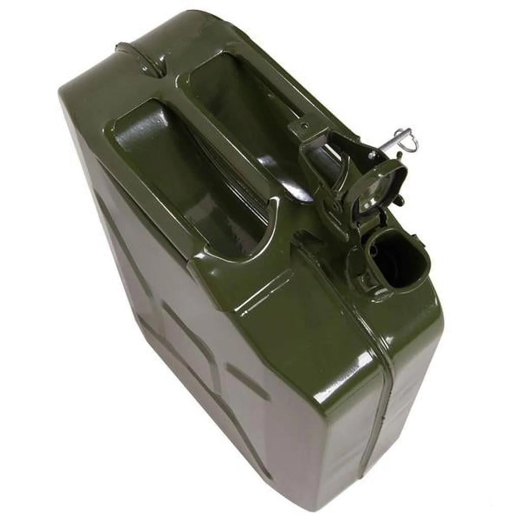 Clearance 5 Gallon 20L Gas Can US Standard Metal Gas Tank Can Emergency Backup Tank Petrol Diesel Can Gasoline Bucket