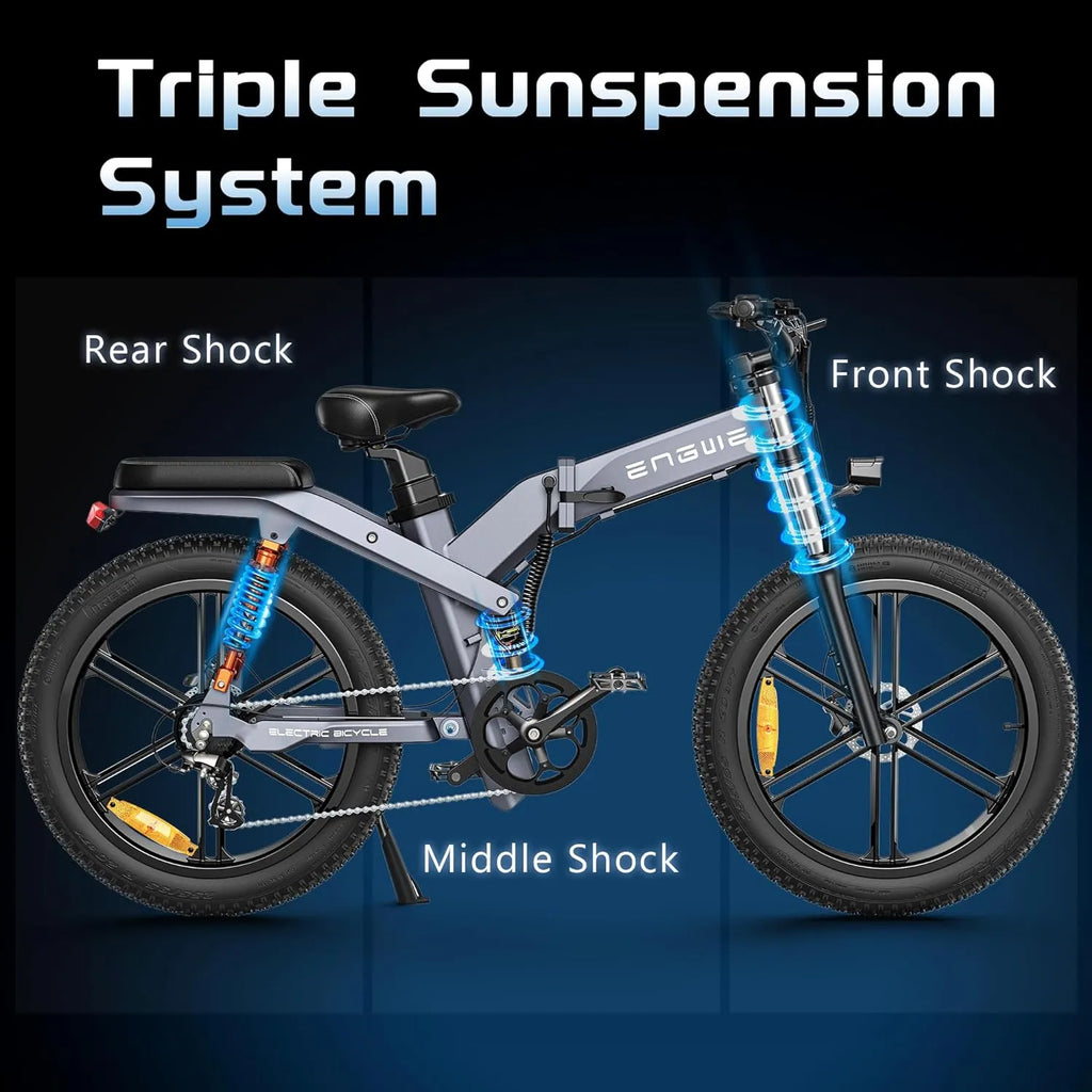 🔥X26 All Terrain Electric Bike All Terrain Performance Beast🔥