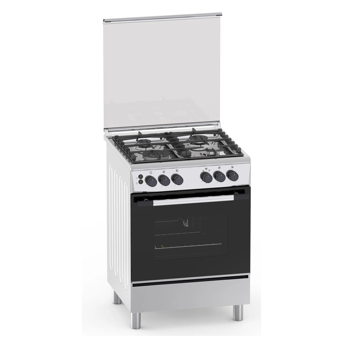 Range with Flexible Cooking Options