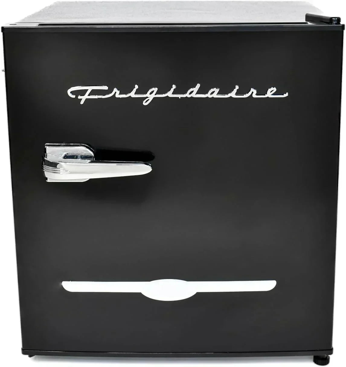 Frigidaire EFR176 Retro Compact Fridge with Chiller Mini Refrigerator Built-in Bottle Opener