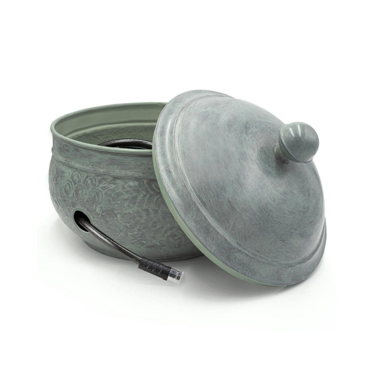 Good Directions Key West Hose Pot with Lid - Blue Verde