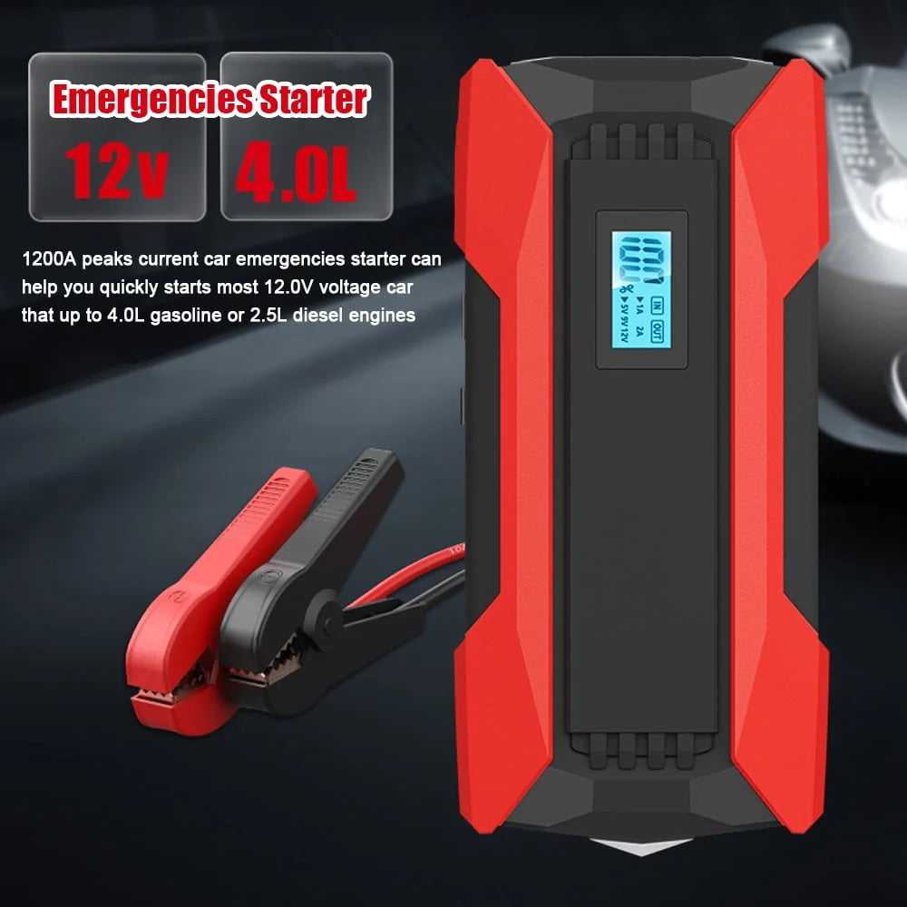 SABO Car Jump Starter 8000mAh for Low-Temperature Starts, Ideal for Gas/Diesels Engines