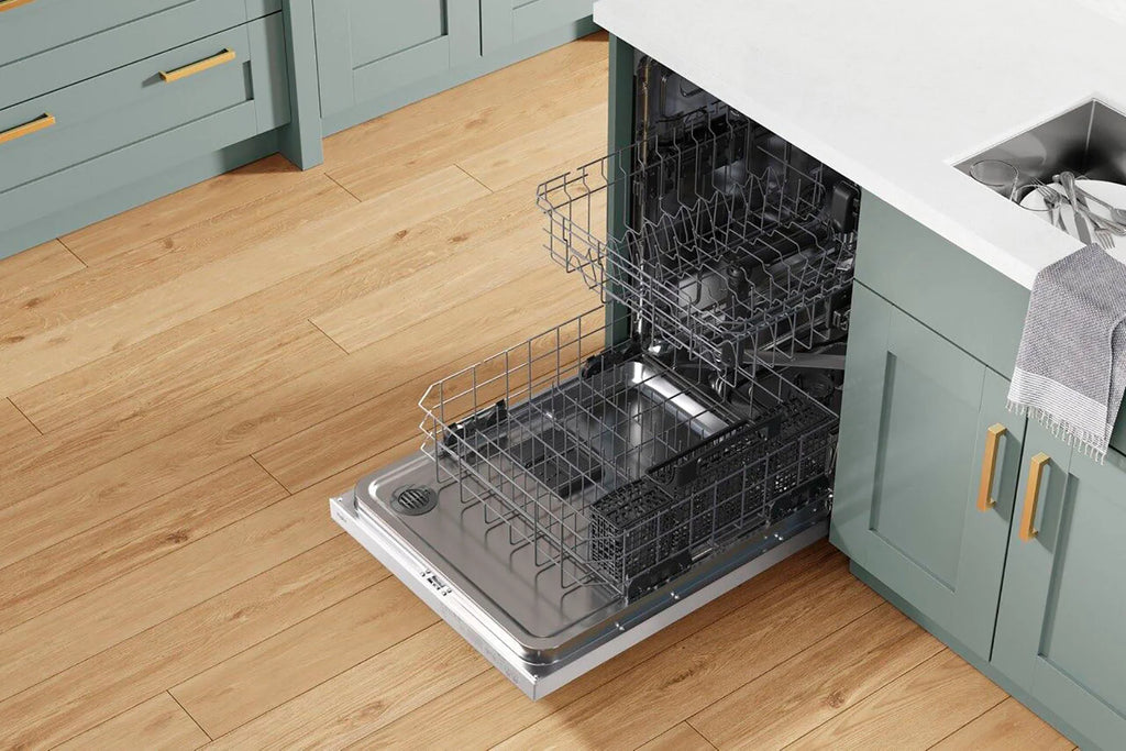 Whirlpool - 24 Top Control Built-In Dishwasher with Stainless Steel Tub, Large Capacity with Tall Top Rack, 50 dBA - White