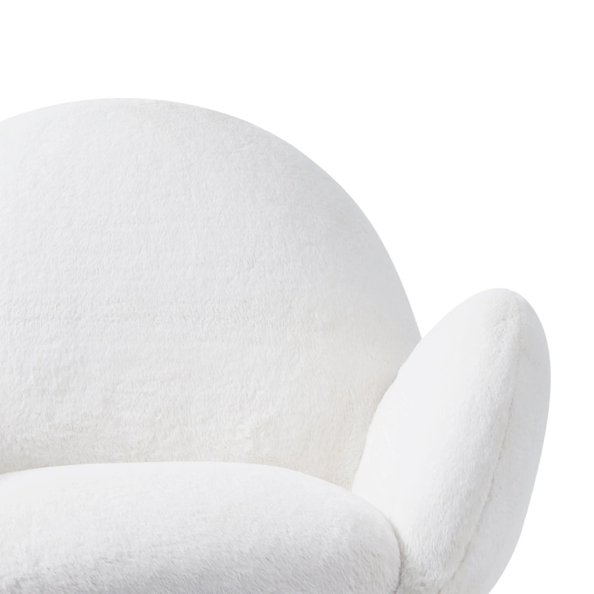 Pure solid wood beech frame imitation lamb fabric sofa chair, suitable for living room and hotel
