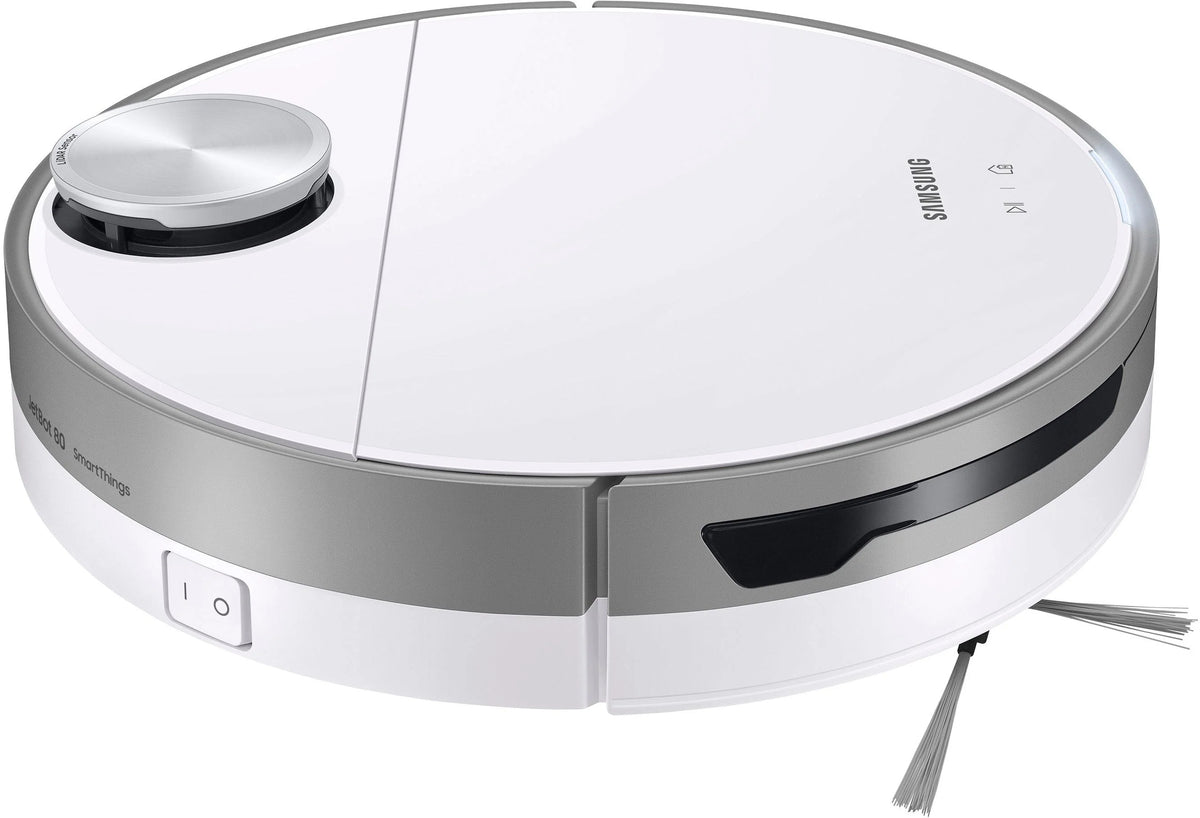 Samsung - Jet Bot Robot Vacuum with Intelligent Power Control - White