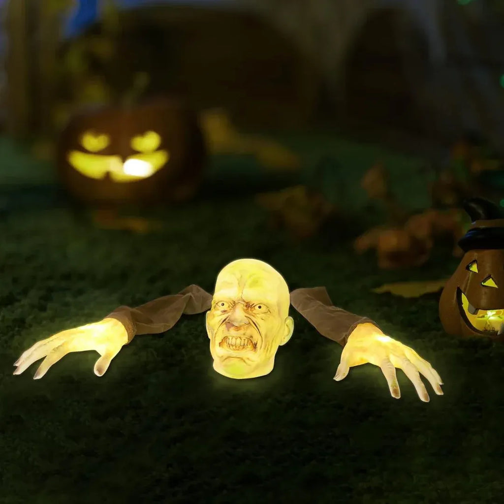 Halloween Decorations Indoor/Outdoor Lighted Zombie Groundbreaker Decoration