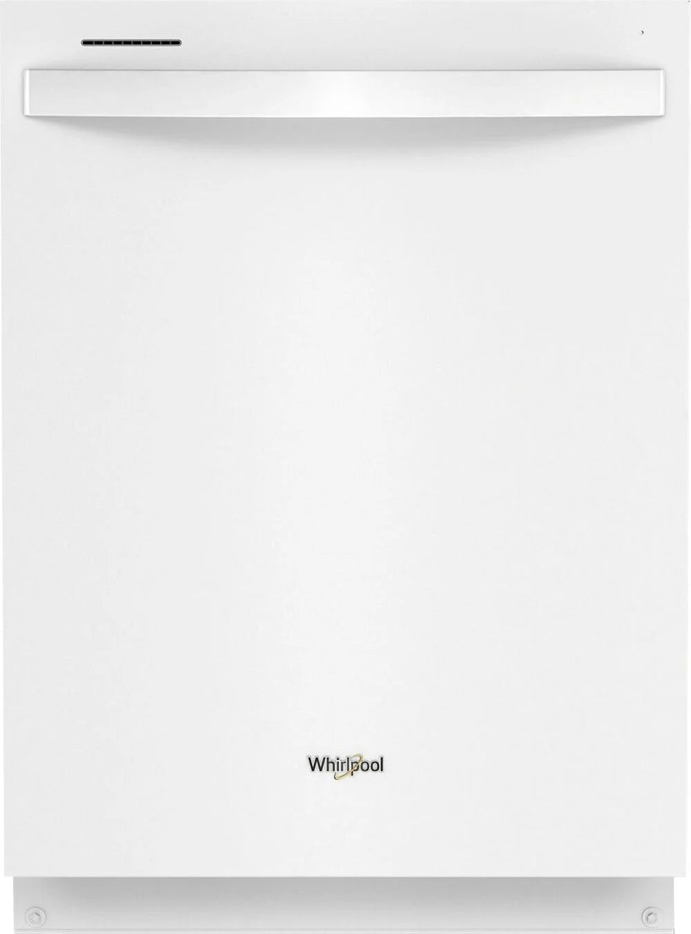 Whirlpool - 24 Top Control Built-In Dishwasher with Stainless Steel Tub, Large Capacity with Tall Top Rack, 50 dBA - White