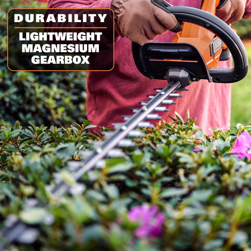 18V Brushless Cordless Battery 22 in. Hedge Trimmer (Tool Only) R01401B