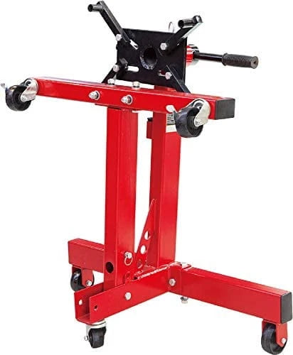 BIG RED 3/4 Ton Steel Foldable Vehicle Engine Stand,Red,DMT26801