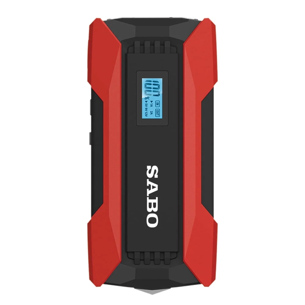 SABO Car Jump Starter 8000mAh for Low-Temperature Starts, Ideal for Gas/Diesels Engines