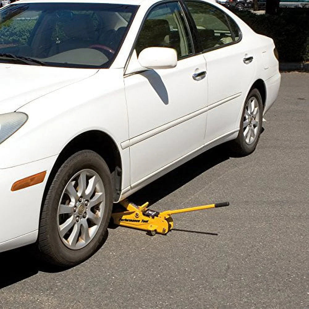 Performance Tool W1606 2 Ton (4,000 lbs.) Capacity Compact Trolley Jack