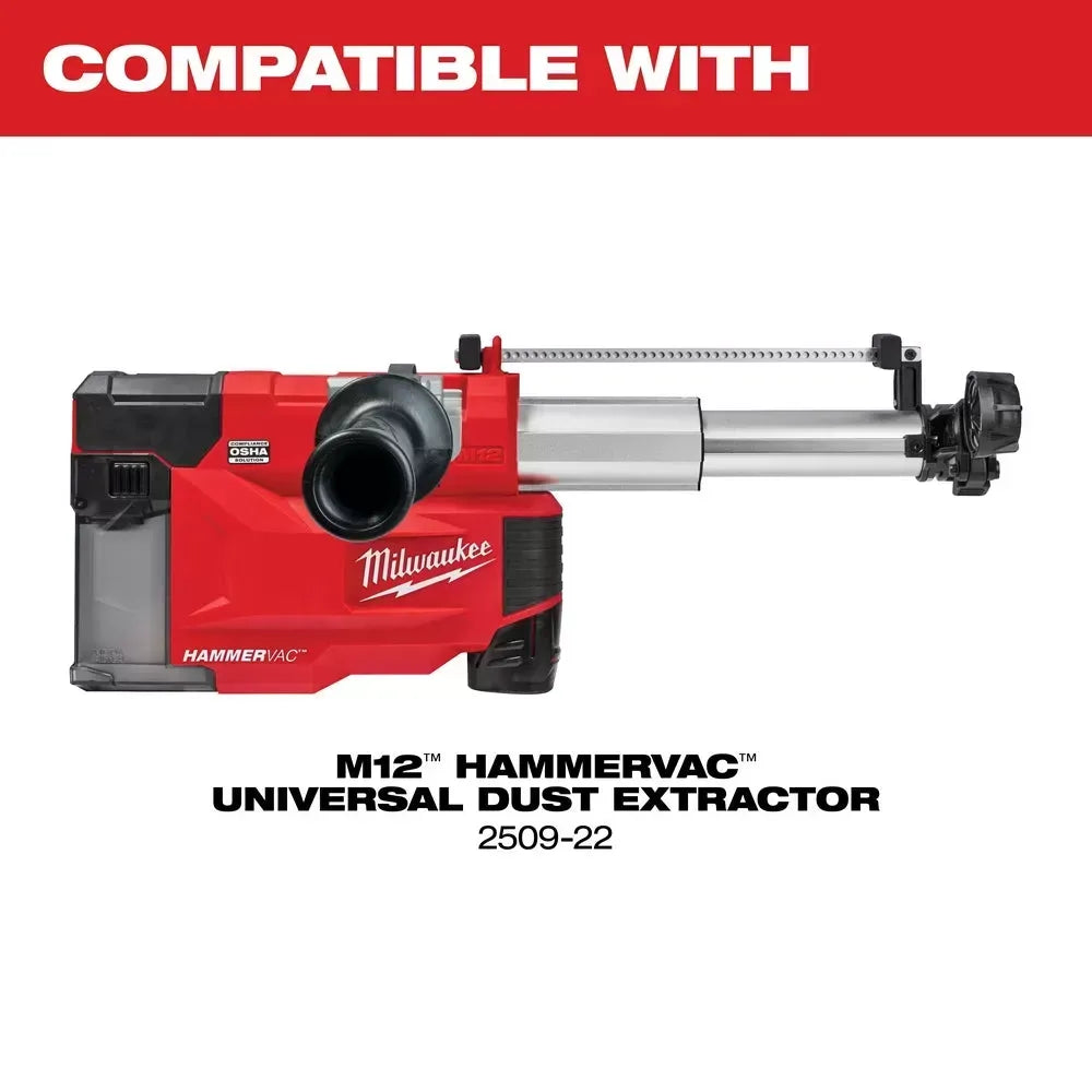 Milwaukee 2612-20 M18 18V 5/8 SDS Plus Rotary Hammer w/ Depth Rod - Bare Tool