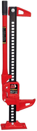 Torin DTRA8335 33 Ratcheting Off Road Utility Farm Jack, 3 Ton (6,000 lb) Capacity, Black