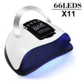 UV LED Nail Lamp Professional LED Nail Dryer For Gel Nails With Removable Base, Touch Screen 4 Timers And Automatic Sensor UV LED Nail Lamp Professional LED Nail Dryer For Gel Nails With Removable Bas