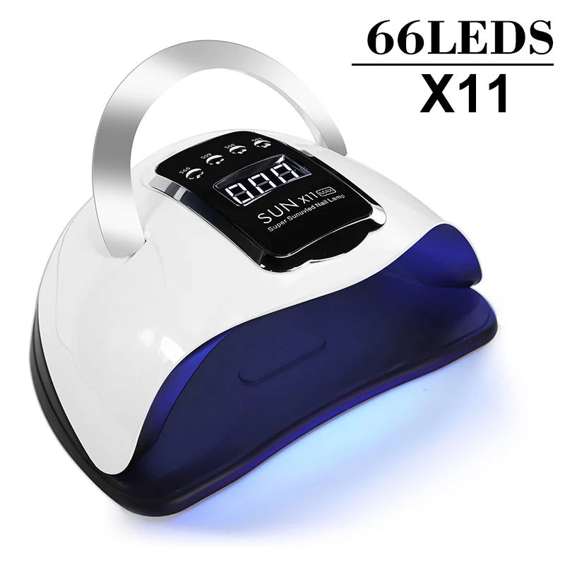 UV LED Nail Lamp Professional LED Nail Dryer For Gel Nails With Removable Base, Touch Screen 4 Timers And Automatic Sensor UV LED Nail Lamp Professional LED Nail Dryer For Gel Nails With Removable Bas