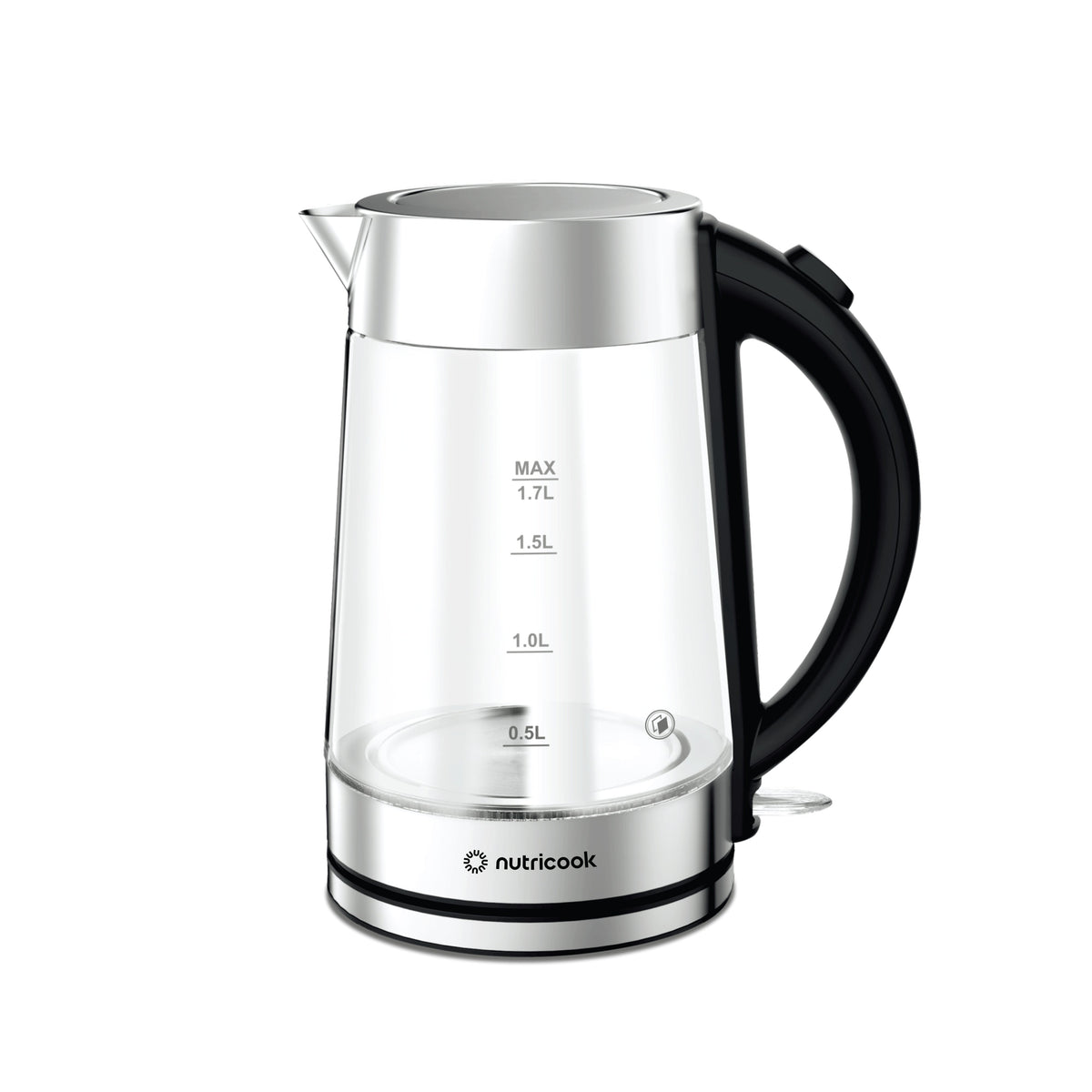 Electric Glass Kettle - 1.7L | Double-Wall Heavy Duty Elite Durability