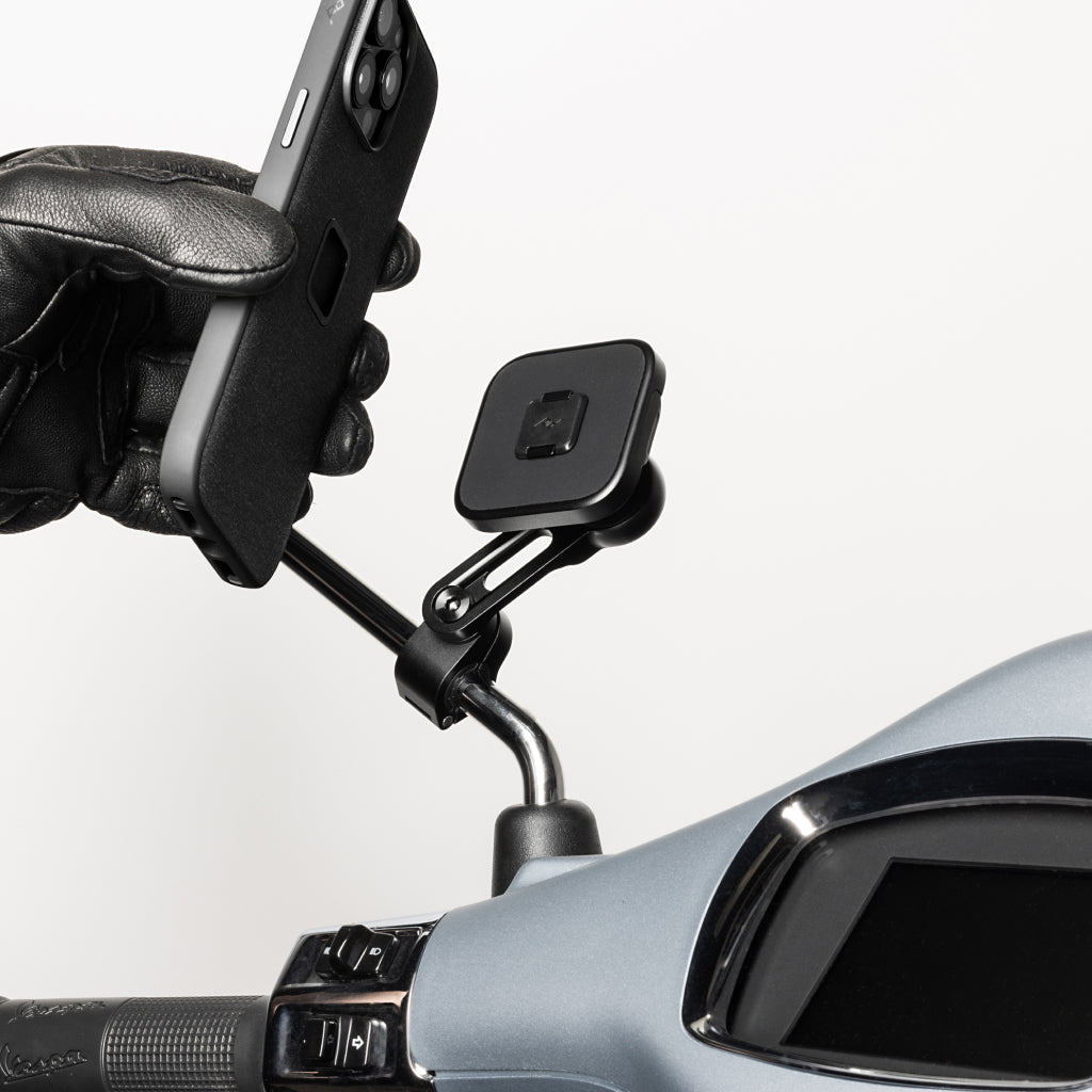 Motorcycle Mirror Mount | Non-Charging Locking
