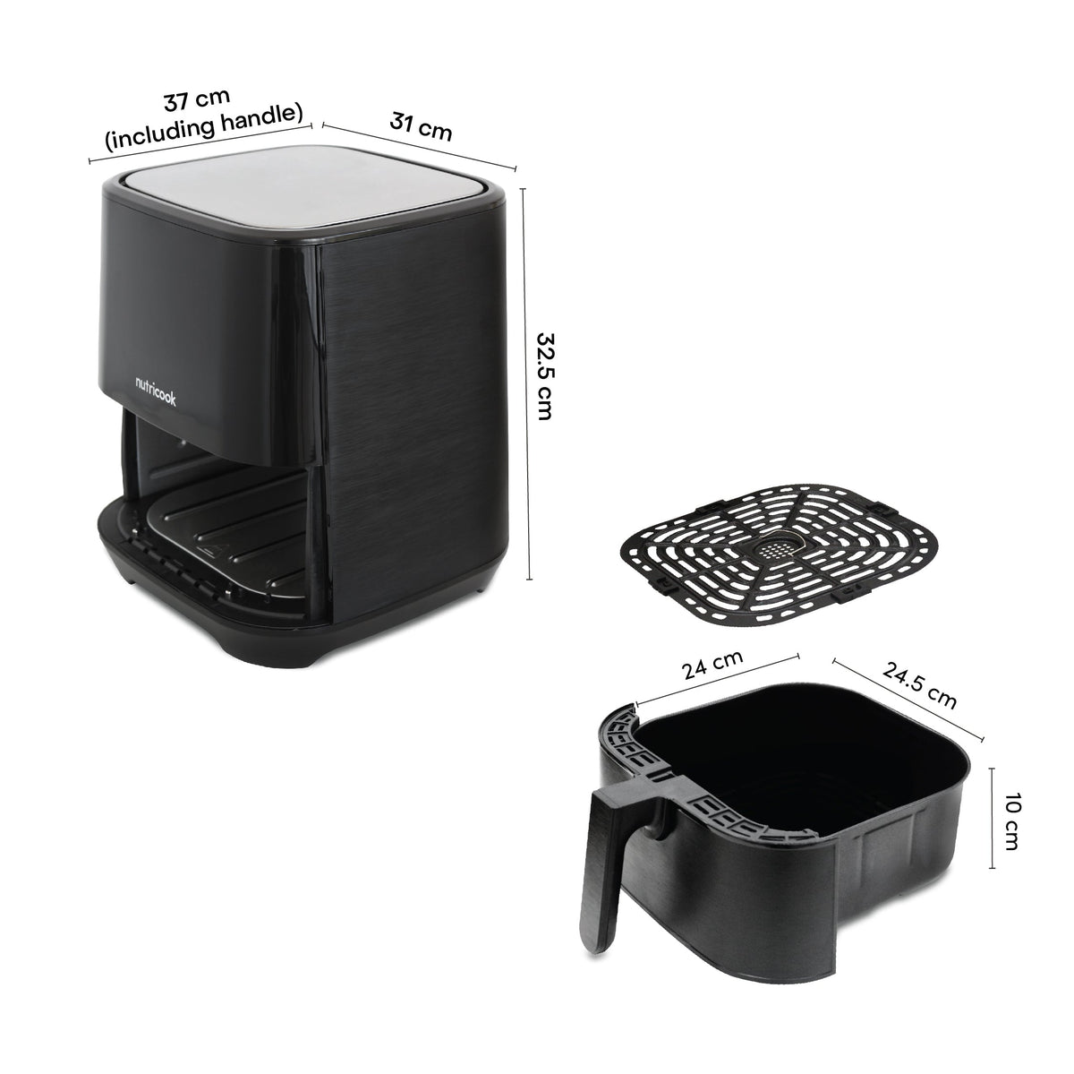 Air Fryer 2 - Black - 5.5L