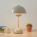 NordicNest Scandinavian Table Lamp, Dimmable Modern Bedside Light
