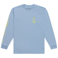 Long Sleeve Tee Torched Smoke Blue