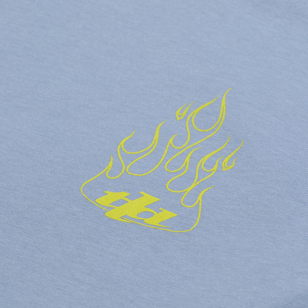 Long Sleeve Tee Torched Smoke Blue