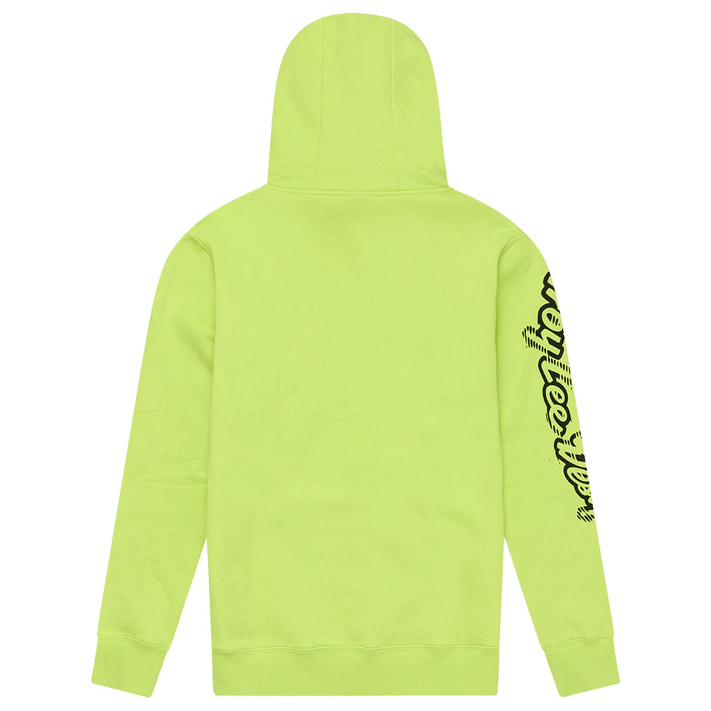 Pullover Hoodie Peace Out Glo Yellow