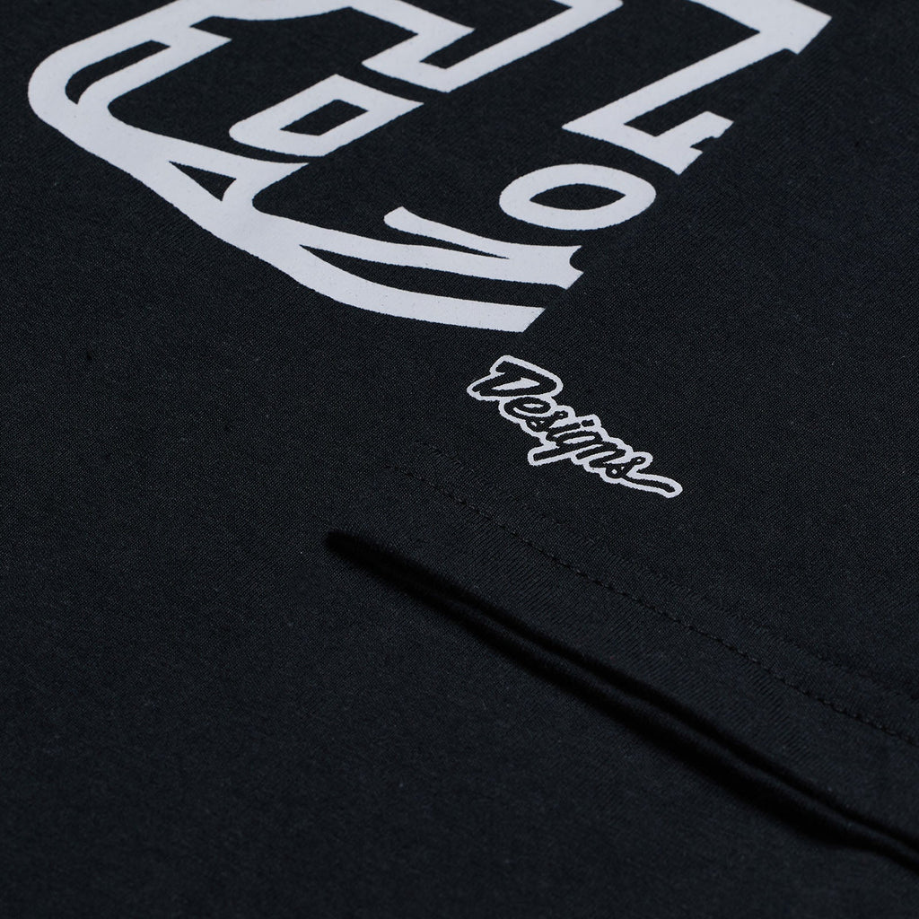 Short Sleeve Tee Badge Black