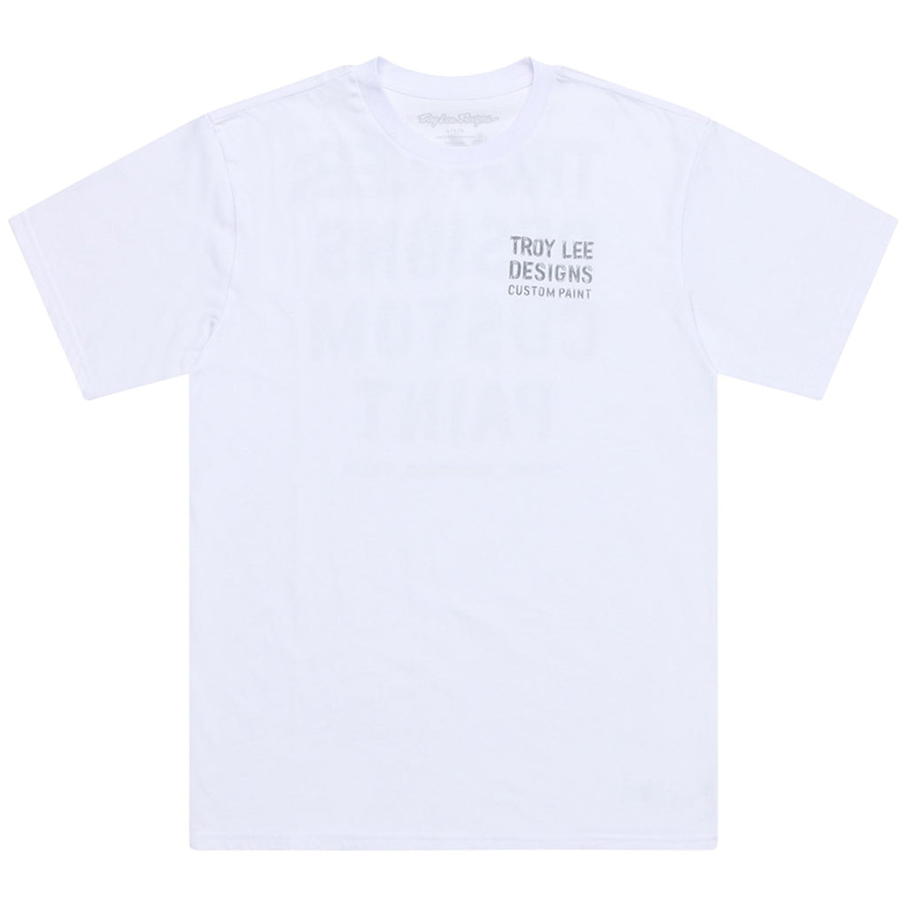Short Sleeve Tee Paint Shop White