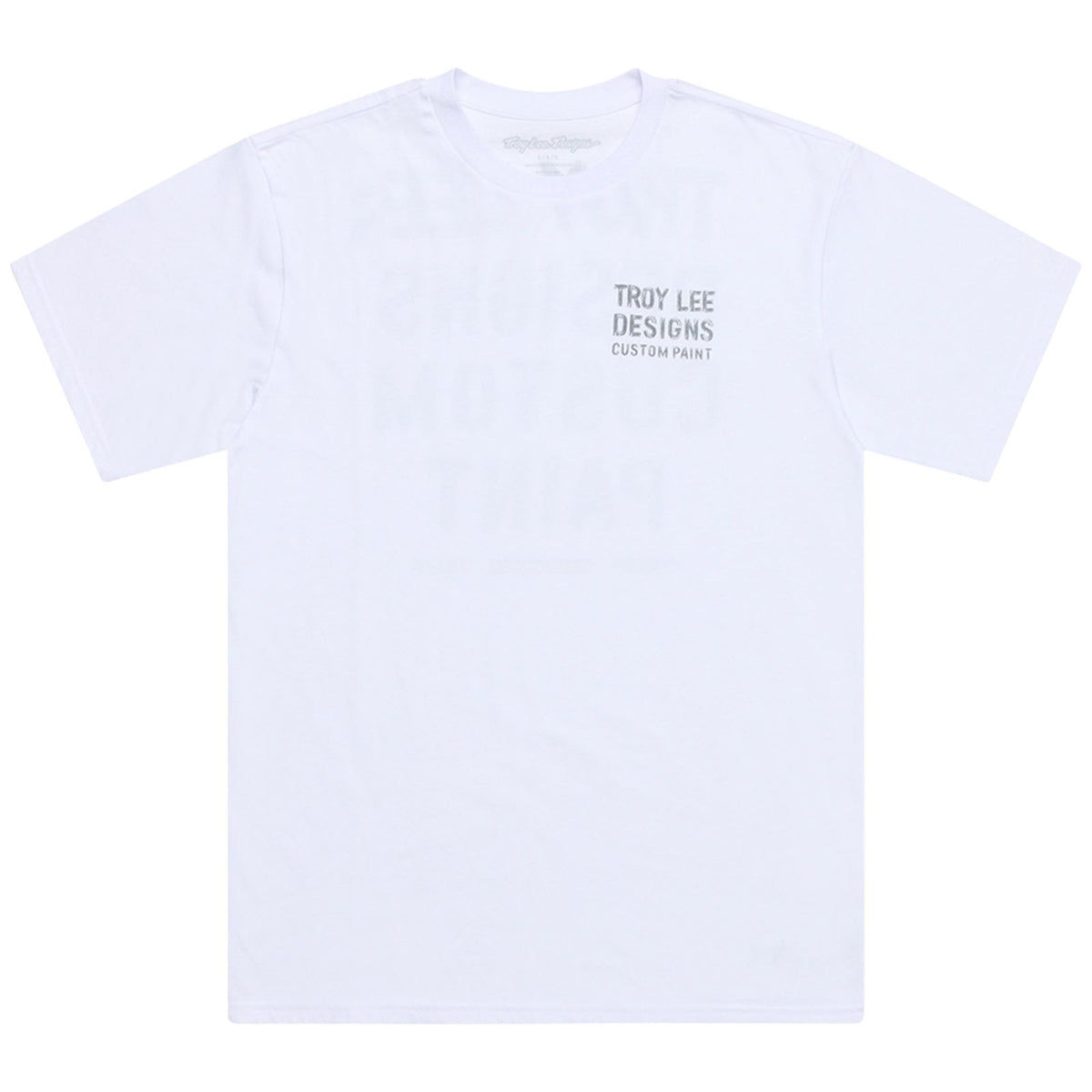 Short Sleeve Tee Paint Shop White