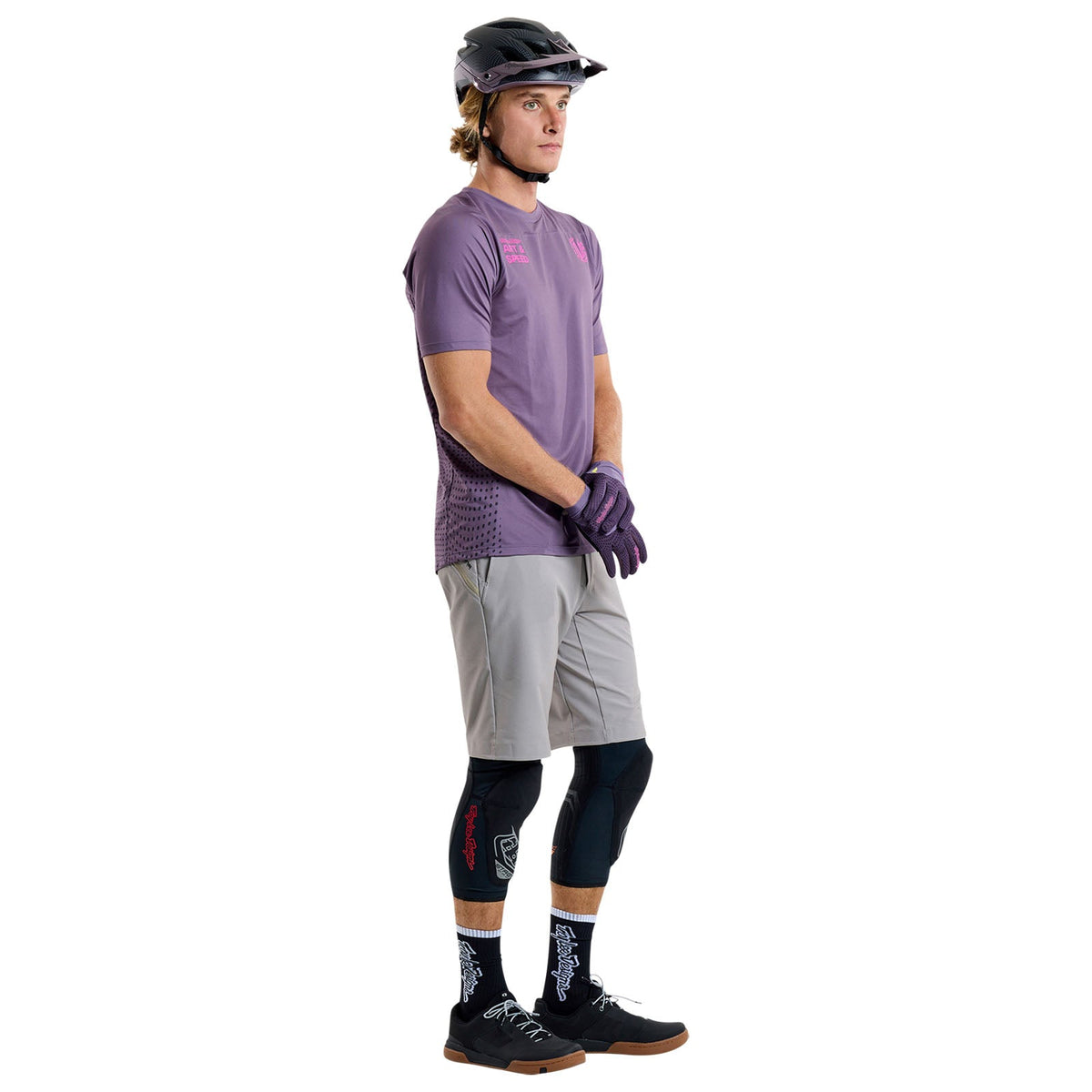 Skyline Short Sleeve Jersey Radioscape Deep Purp